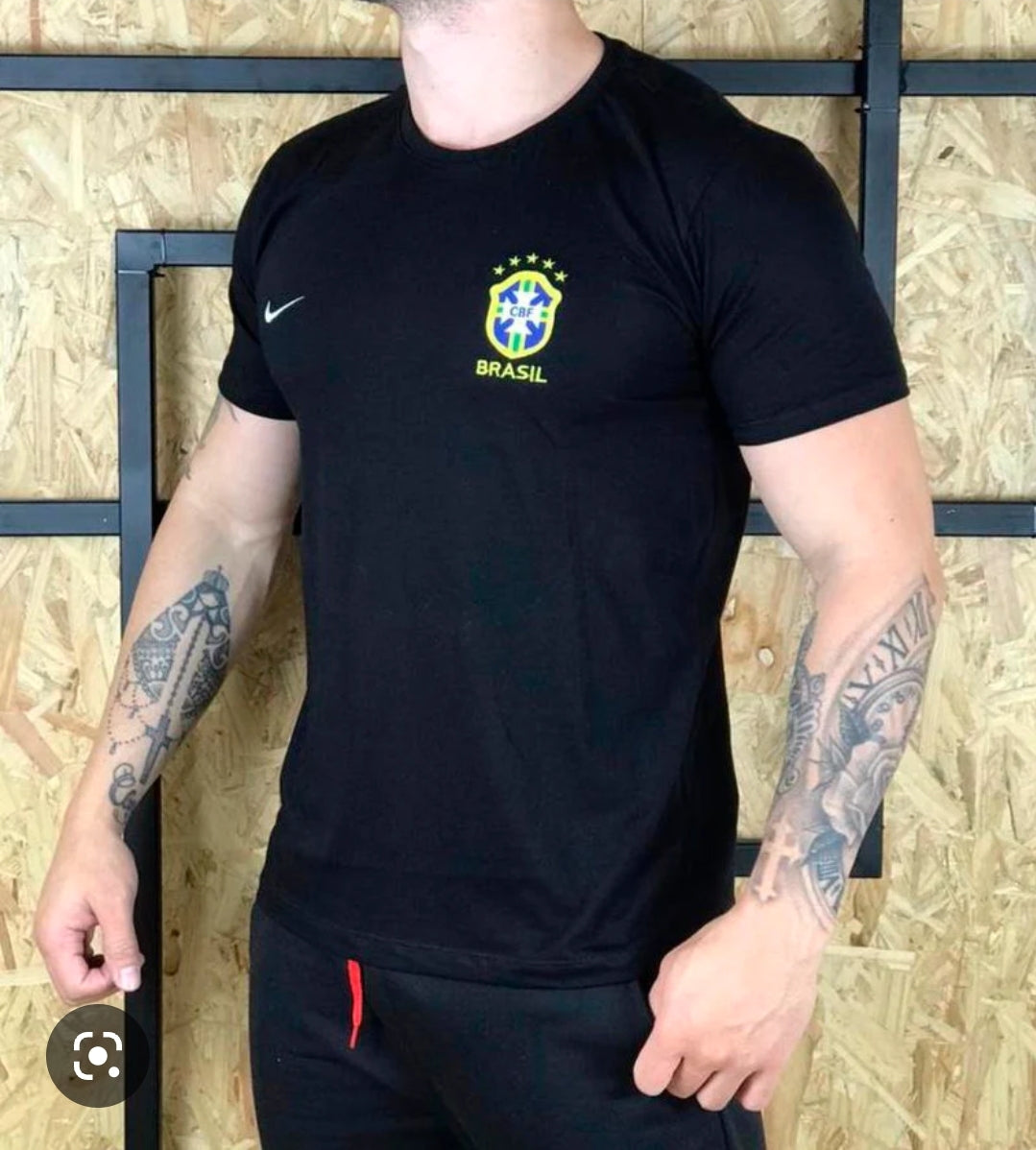 T shirt masculina Brazil dry fit