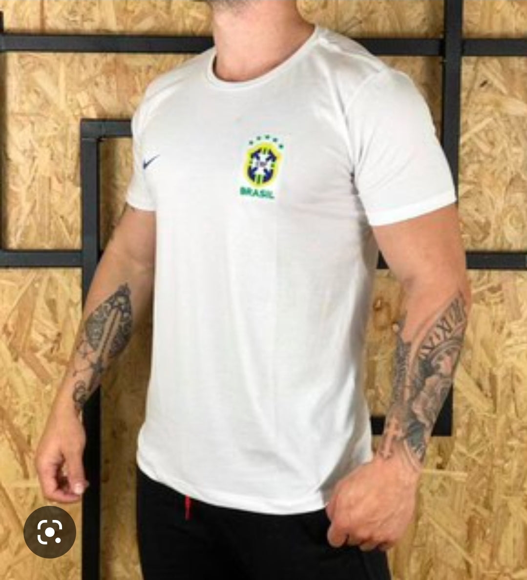 T shirt masculina Brazil dry fit