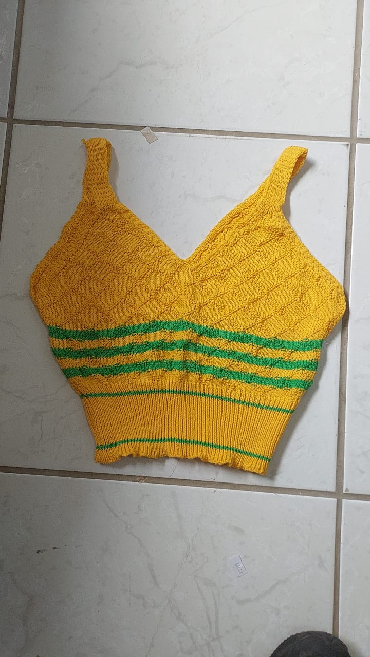 Cropped croche  Brasil
